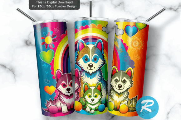 Download Baby Kids Wolve Huskie with Children - Huskie Collection