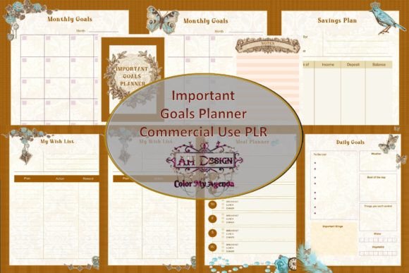 Download Goals Saving Undated Planner Calendar - Undated planner Collection