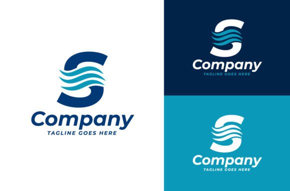 Download Capital Letter S with Ocean Waves - Capital letter Collection